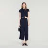 Fluid Paisley Jacquard Trousers Fluid Paisley Jacquard Trousers
