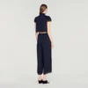 Fluid Paisley Jacquard Trousers Fluid Paisley Jacquard Trousers
