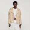 Fringed suede jacket