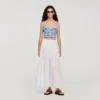 Gingham linen crop top Gingham linen crop top