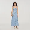 Gingham linen maxi dress Gingham linen maxi dress