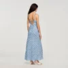 Gingham linen maxi dress Gingham linen maxi dress