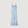 Gingham linen maxi dress Gingham linen maxi dress