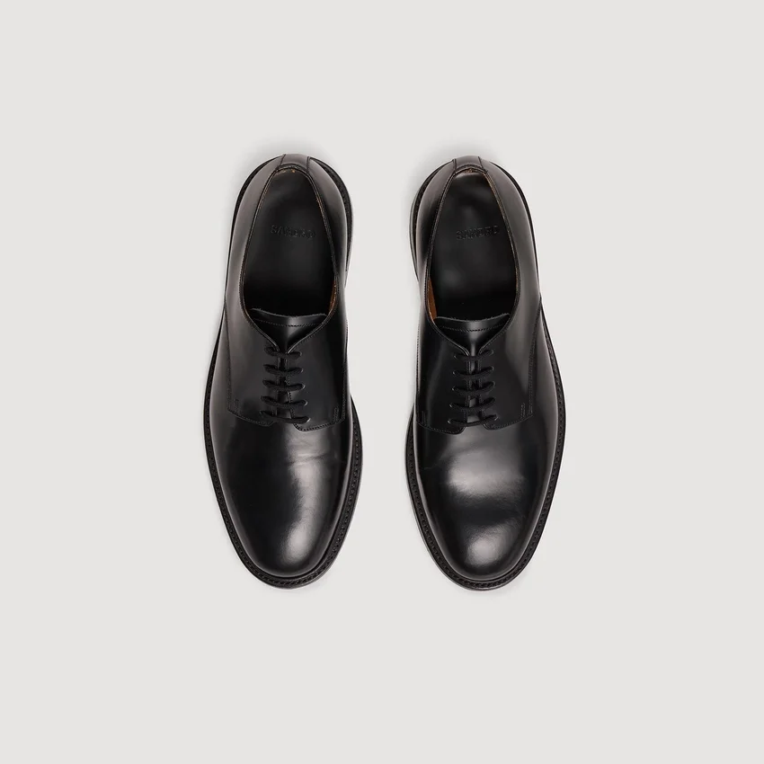 Glazed leather dress shoes Glazed leather dress shoes