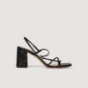 Glitter heel sandals Glitter heel sandals
