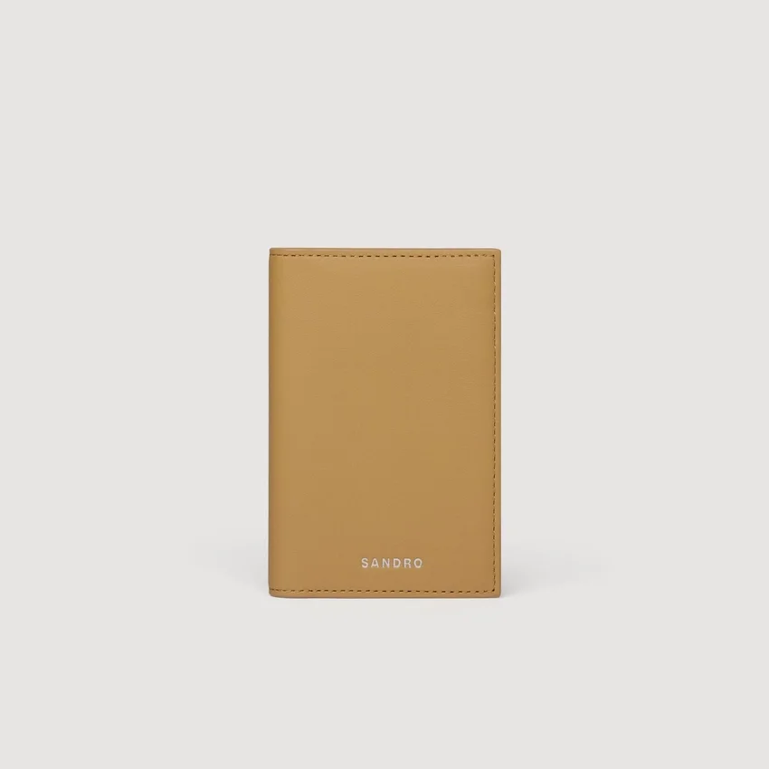 Grained leather card holder Grained leather card holder
