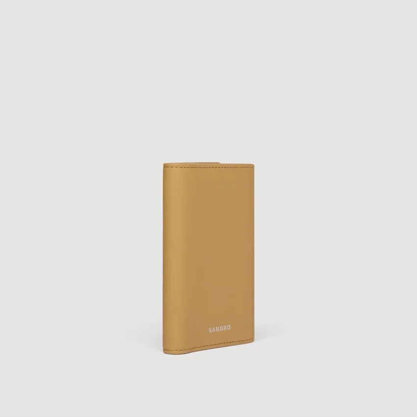 Grained leather card holder Grained leather card holder