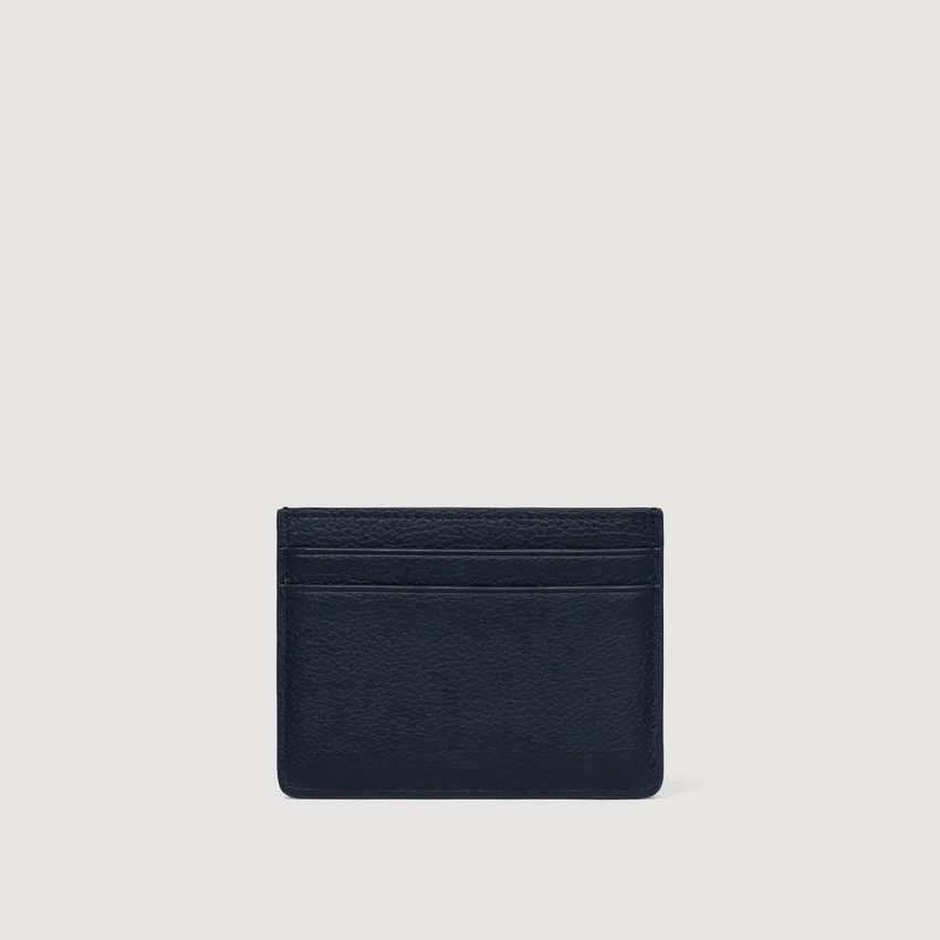 Grained leather card holder Grained leather card holder