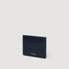 Grained leather card holder Grained leather card holder