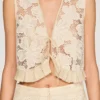 Guipure lace crop top Guipure lace crop top