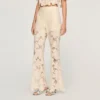 Guipure lace trousers Guipure lace trousers
