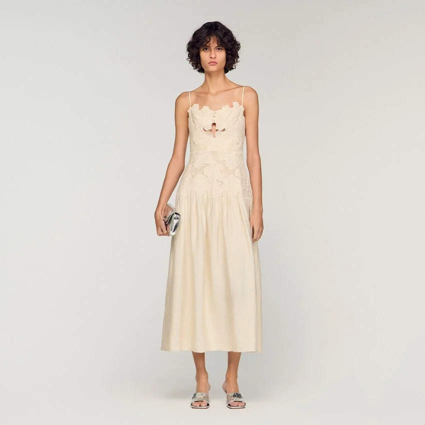 Guipure midi dress Guipure midi dress