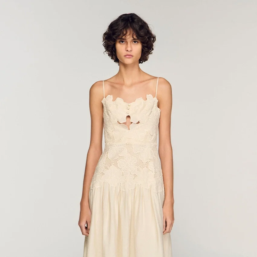 Guipure midi dress Guipure midi dress
