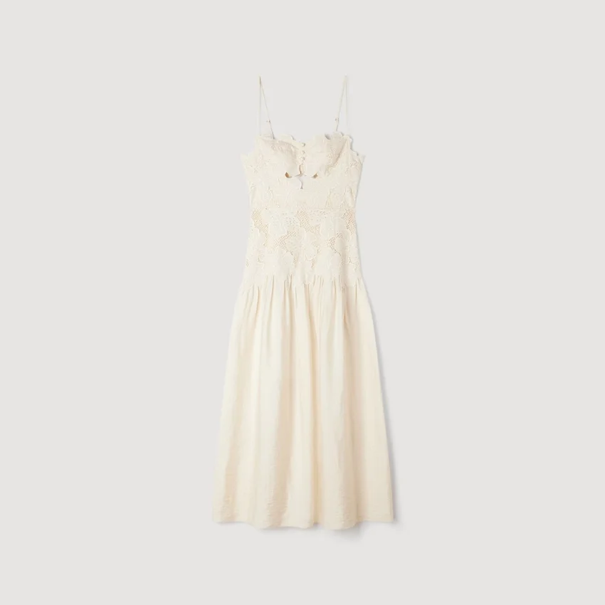 Guipure midi dress Guipure midi dress