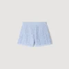 High-waisted beaded crochet shorts High-waisted beaded crochet shorts