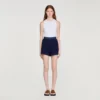 High-waisted crochet shorts High-waisted crochet shorts
