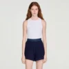 High-waisted crochet shorts High-waisted crochet shorts