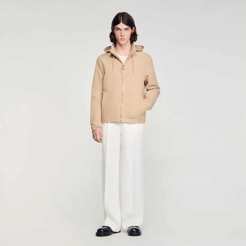 Hooded zip-up jacket Hooded zip-up jacket