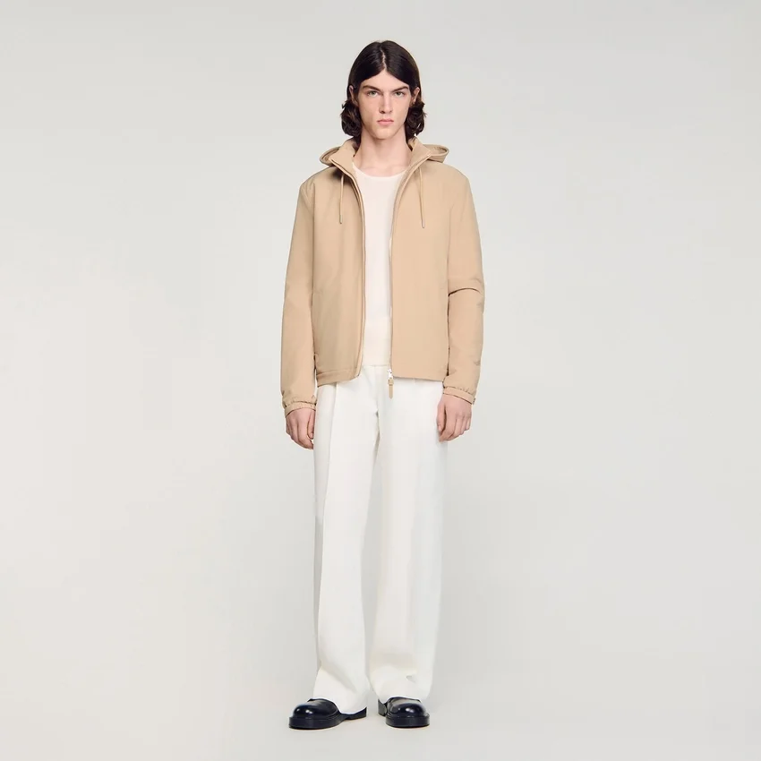 Hooded zip-up jacket Hooded zip-up jacket