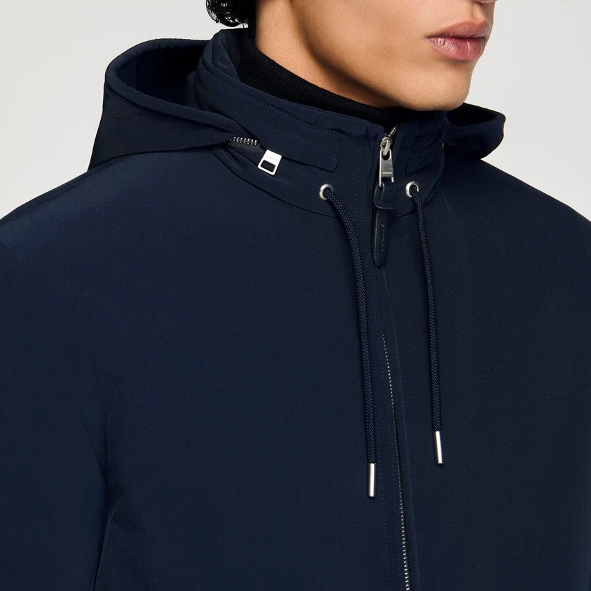 Hooded zip-up jacket Hooded zip-up jacket
