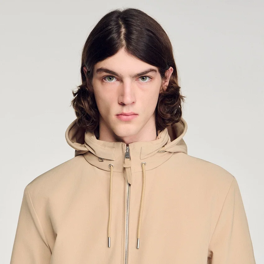 Hooded zip-up jacket Hooded zip-up jacket