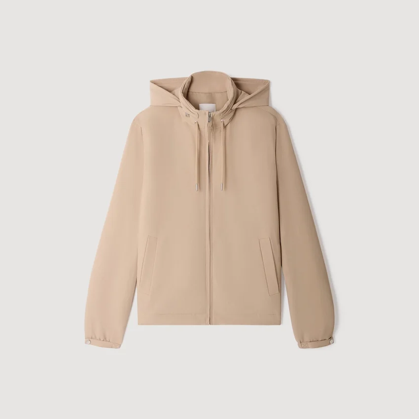 Hooded zip-up jacket Hooded zip-up jacket