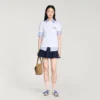Horse embroidery cotton T-shirt Horse embroidery cotton T-shirt