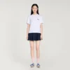 Horse embroidery cotton T-shirt Horse embroidery cotton T-shirt
