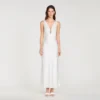 Jewel satin-effect maxi dress Jewel satin-effect maxi dress