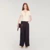 Jewelled cropped cotton T-shirt Jewelled cropped cotton T-shirt