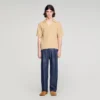Jute-effect polo shirt Jute-effect polo shirt