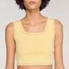 Knit crop top Knit crop top