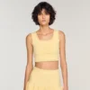 Knit crop top Knit crop top