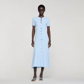 Knit maxi dress