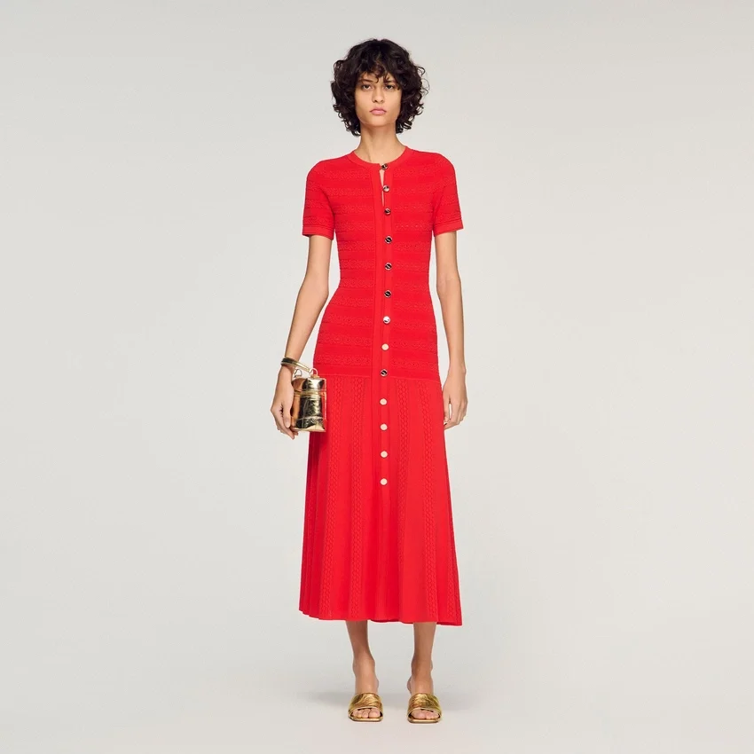 Knit maxi dress Knit maxi dress