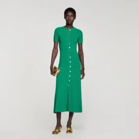 Knit maxi dress