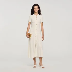 Knit maxi dress