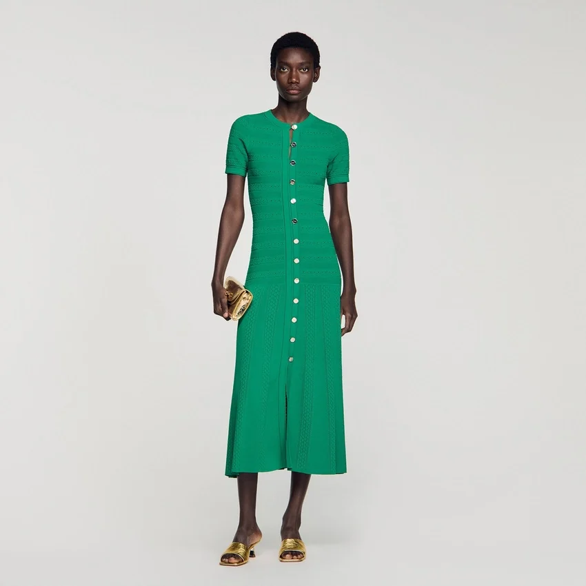 Knit maxi dress Knit maxi dress