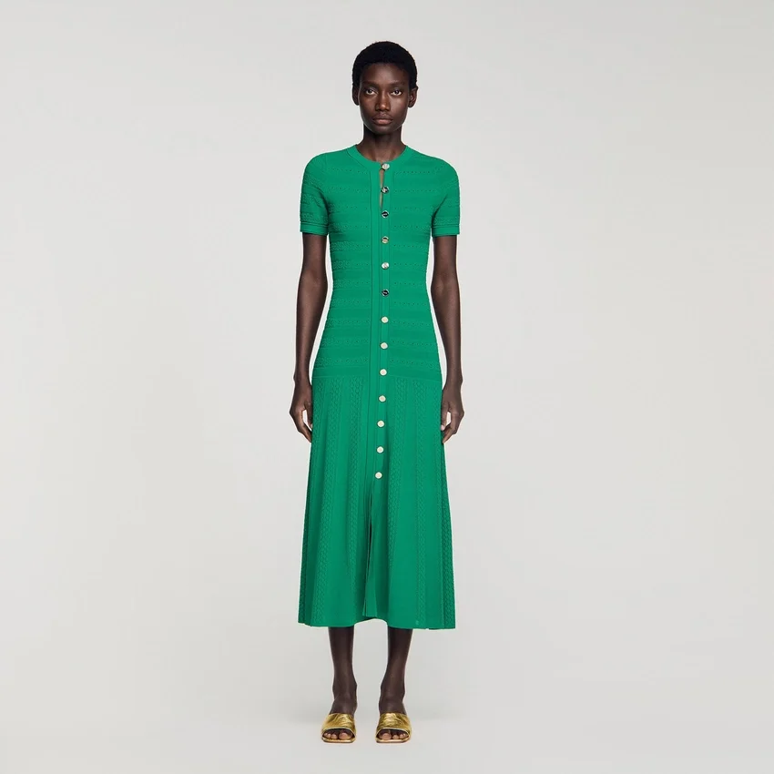 Knit maxi dress Knit maxi dress