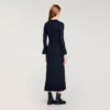 Knit maxi dress with ruffle Knit maxi dress with ruffle