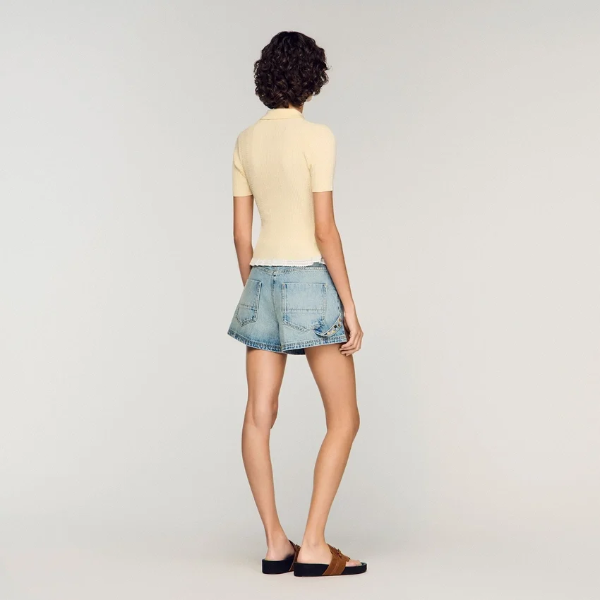 Knit polo shirt Knit polo shirt