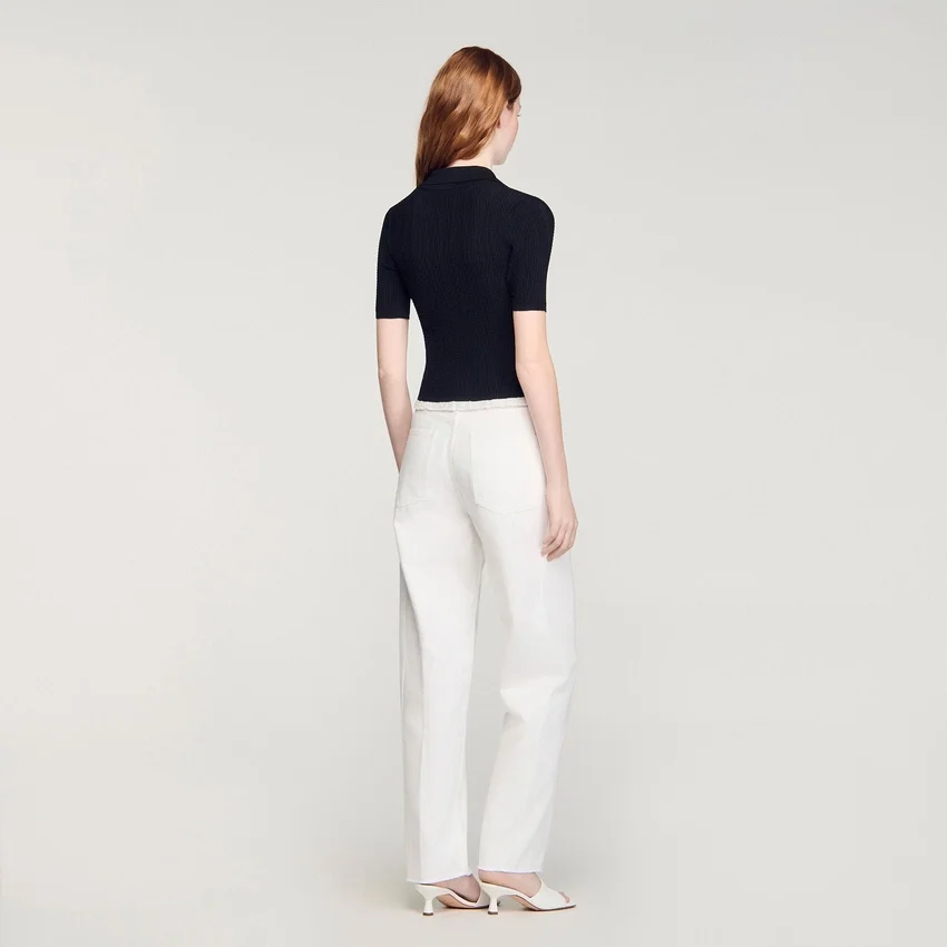 Knit polo shirt Knit polo shirt