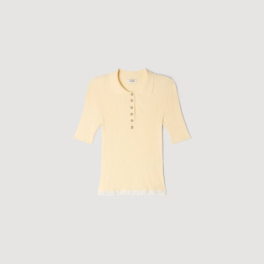 Knit polo shirt Knit polo shirt