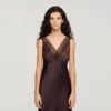 Lace collar maxi dress Lace collar maxi dress