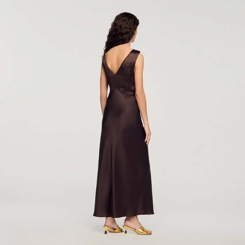 Lace collar maxi dress Lace collar maxi dress