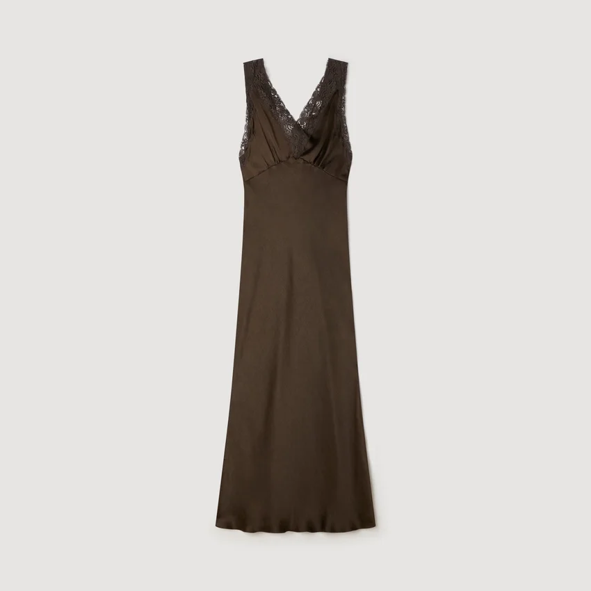 Lace collar maxi dress Lace collar maxi dress