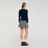 Layered effect wool blend sweater Layered effect wool blend sweater
