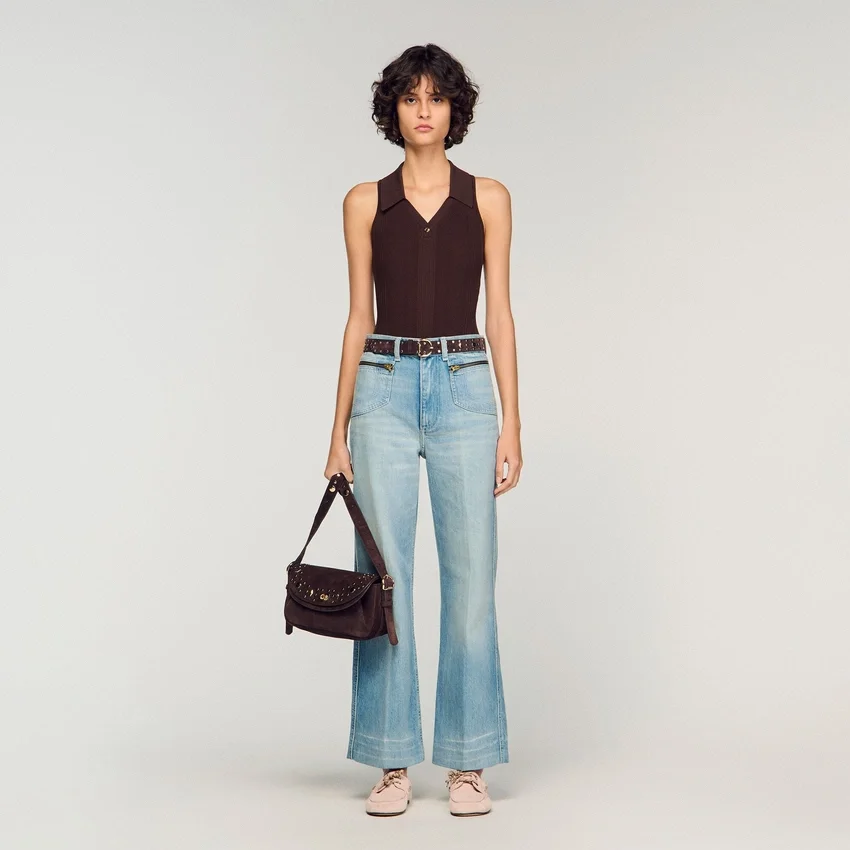 LE MAMBO JANYS studded suede bag LE MAMBO JANYS studded suede bag