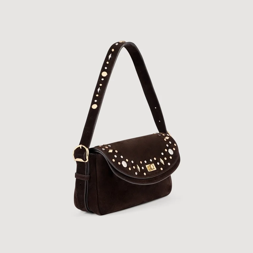 LE MAMBO JANYS studded suede bag LE MAMBO JANYS studded suede bag