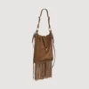 Leather and suede fringe bag Leather and suede fringe bag